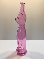 Happy Cat Moselland Cat Shaped Bottles Set of 2 Germany (Empty)