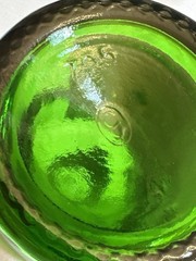 Vintage André Cold Duck 4/5 Quart Green Glass Wine Bottle Modesto CA