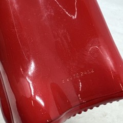 RED COLOR CAT WINE BOTTLE – GERMAN RIESLING 13&Prime; TALL WITH ORIGINAL CORK – EMPTY