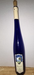 2013 Cobalt Blue 19” German Glass Johann Falkenburg Riesling Wine Bottle Light