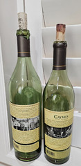 Caymus Vineyards Napa Va. CA 2020 L & 2017 750ML Cabernet Sauvignon Empty Bottle