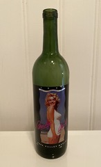SEXY Swimsuit Marilyn Monroe 1992 Merlot Wine Bottle EMPTY Napa Valley