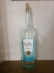 Gallo Family EMPTY Wine Bottle Moscato 1.5L With Cork