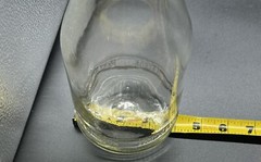 Vintage Paul Masson Glass Wine Carafe 10 3/4 » tall – Clear-Embossed Lettering
