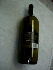 2016 Yellow Tail Pinot Noir Empty 1.5L Green Glass Wine Bottle/Cork lid
