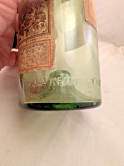 Rare Ja Hennessy Cognac Paper Labels 3 Star Early 1900&rsquo;s Liquor Bottle New York