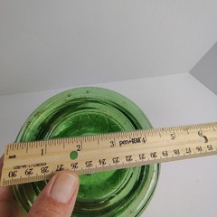 Chianti Italian Wine Bottle Green 7 Inches Tall 1 Pint Vintage Glass