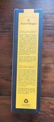 Veuve Clicquot Vintage 2015 Brut Rosé Champagne 750ml Collectible Box. Empty.