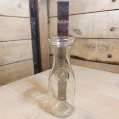 Bottle Decanter Glass Half Litre Liter Libbey of Canada Swanky Barn