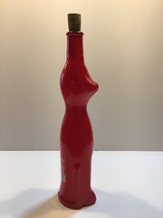 Happy Cat Moselland Cat Shaped Bottles Set of 2 Germany (Empty)