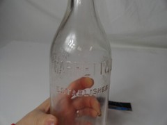 Vintage Garrett & Co Wine Bottle Pioneer American Wine Growers Embossed