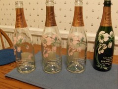 PERRIER JOUET CHAMPAGNE BOTTLES