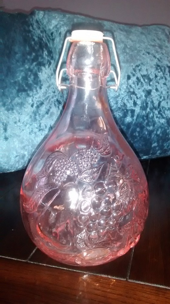 Casadis Milano Jus de Fruits 2 Liter Wine Decanter/Bottle with topper 