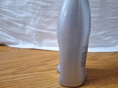 Vtg 2002 Happy Cat Silver Moselland Rheinhessen Riesling Glass Wine Bottle