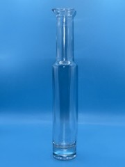Bellissima-Style Wine Bottle, Holds 375ml/12.7oz Tall Slender Silhouette 11”