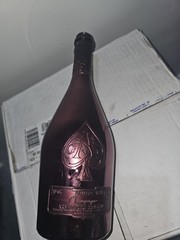 Empty Ace Of Spade Rose Champagne Pink Bottle LIMITED EDITION Color Rose