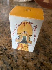 Veuve Clicquot Champagne Bottle Stopper in Box NEW Box has some wear