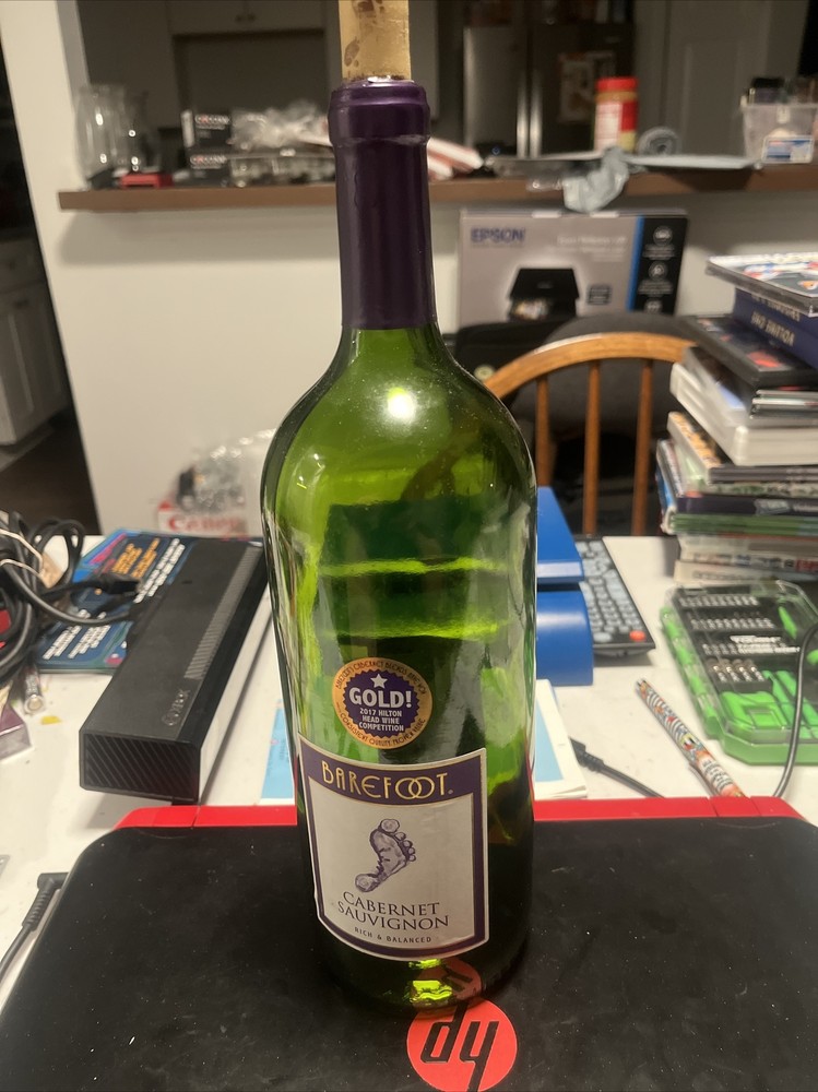 EMPTY Wine Bottle For Art Project Or Home Use 1.5L