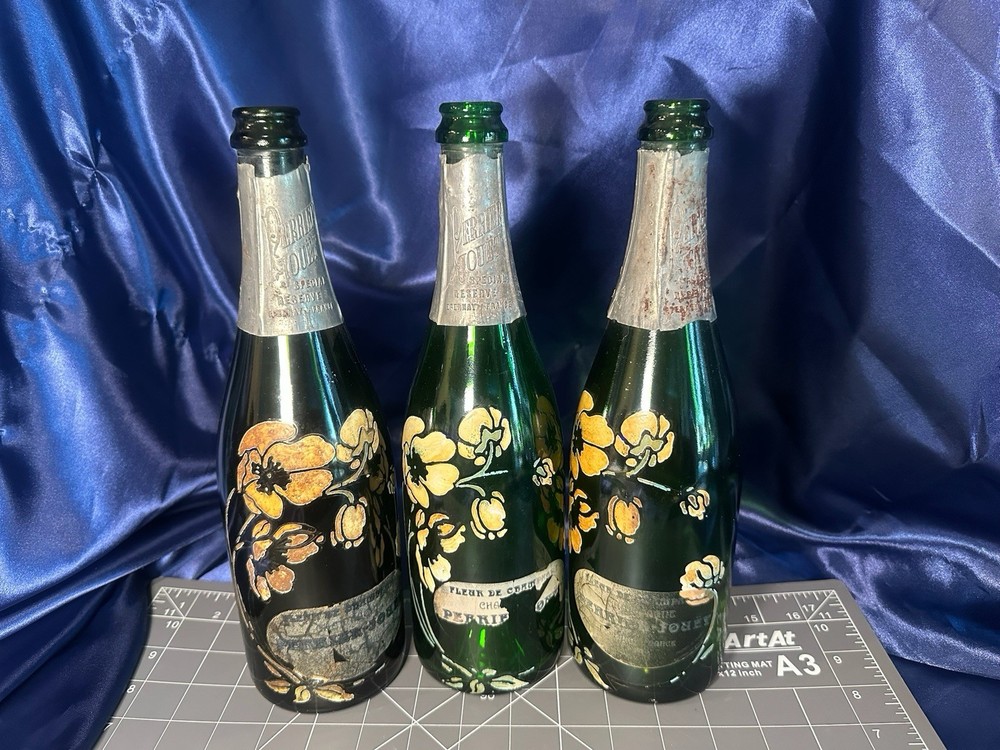 Lot Of 3! Vintage Perrier Jouet Belle Epoque – Fleur de Champagne Brut, France
