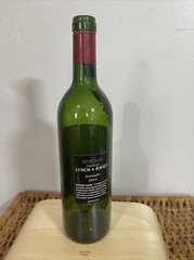 1989 Chateau Lynch Bages Pauillac Empty Bottle No Cork