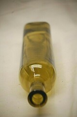 Green Glass Olive Oil Bottle 750mL Sold Empty 12-1/4&Prime; Tall
