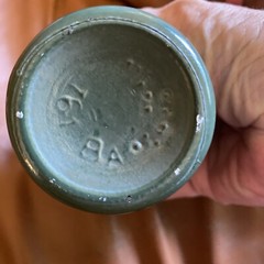 Vintage Portuguese Small Green Glass Bottle JM DA Fonseca Azeitao Portugal