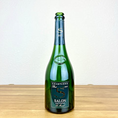Salon 2007 Grand Cru Champagne Le Mesnil Empty Wine Bottle (RARE)