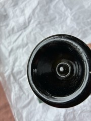 1910-Antique Dark Green Hand Blown Bottle . See Photos 4 Type & Condition. Used
