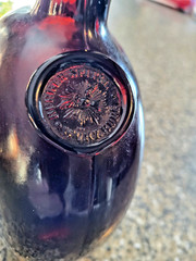 1904 Gewurztraminer Burgerspital zum heil. Geist Labeled 19th c Wine Bottle