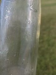 Early 1900&rsquo;s Garrett & Co. Virginia Dare 14oz Embossed Bottle New York/St.Louis