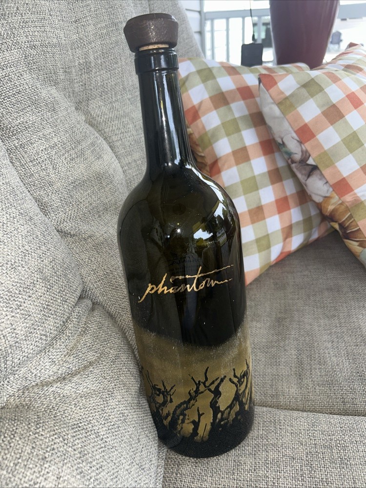 Large BOGLE VINEYARDS Dark Green 3L BOTTLE 2016 PHANTOM Proprietary Red 16 1/2&Prime;