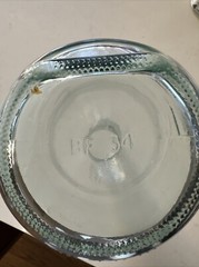 Vintage Paul Masson Clear Glass Wine Carafe Since 1852 Decanter Pitcher Milk Jug