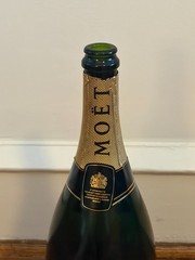 EMPTY Moët & Chandon Champagne Bottle 1.5L Magnum No Cork