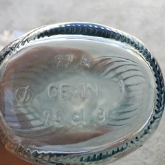 Vintage CEVIN Glass Fish Bottle 75CL3 Chianti Wine Bottle Decanter 13.5&Prime; Tall