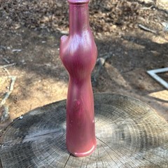 VTG Mosel Riesling happy cat wine bottle Pink blush Circa 2007