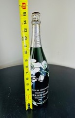 PERRIER JOUET VINTAGE 1985 MAGNUM EMPTY ORIGINAL SEALED CHAMPAGNE BOTTLE (RARE)