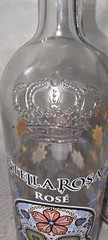 Stella Rosa Limited Edition Rose&rsquo; Empty Wine Bottle Sugar Skull 15 3/4&Prime; Tall