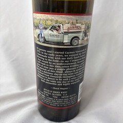 Bonanza California Cabernet Sauvignon EMPTY 750 ml Wine Bottle with Cork