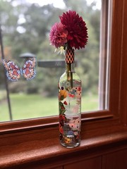 EMPTY DECORATIVE WINE BOTTLES WOLFFER ESTATES SUMMER IN A BOTTLE LOT OF 2