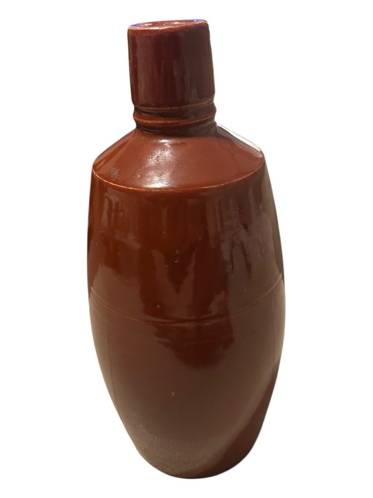 Vintage Lancers Ceramic Wine Bottle (Red/Brown)