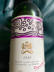 Chateau Latour, Mouton Rothschild Vintage Wine Bottles
