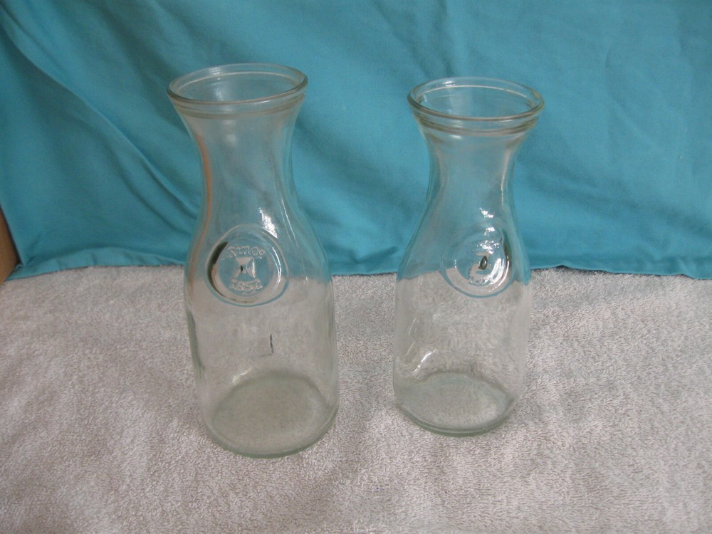 Vintage PAUL MASSON CLEAR GLASS WINE CARAFE Decanter SINCE 1852