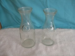 Vintage PAUL MASSON CLEAR GLASS WINE CARAFE Decanter SINCE 1852