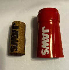 JAWS 50th Anniversary Amity Island Red Wine Collectible Bottle (Empty) w/ Cork