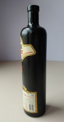 Vintage 1979 Black Tower German White Wine Empty Glass Bottle 750ml