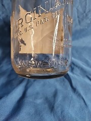 RARE Vtg Pre-prohibition Garrett & Co. Inc. Virginia Dare 14¾ » Tall Wine bottle