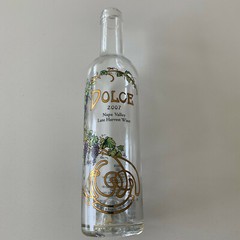 Dolce 2007 Napa Valley Late Harvest Wine 375ML half bottle Empty Bottle