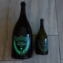 Rare Jerboam Dom Perignon Brut Luminous Light Up 1 Empty Bottle 3L