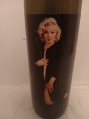 Marilyn Monroe Merlot 1999 Napa Valley Empty Wine Bottle