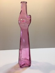 Happy Cat Moselland Cat Shaped Bottles Set of 2 Germany (Empty)